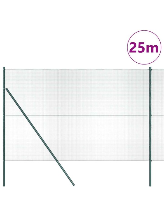 Aed koos postidega roheline 1.5 x 25 m teras