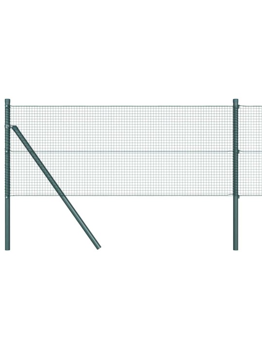 Aed koos postidega roheline 0.4 x 100 m teras