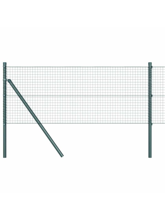 Aed koos postidega roheline 0.4 x 100 m teras