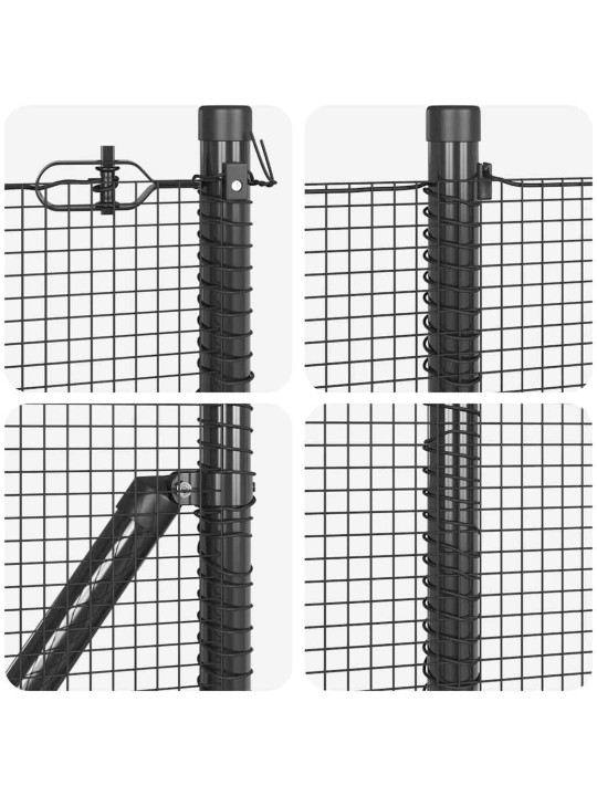 Aed koos postidega hall 0.5 x 25 m teras