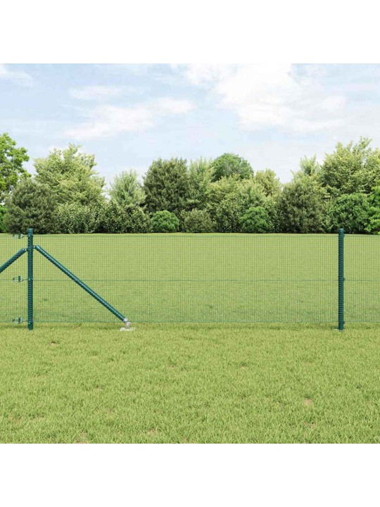 Aed koos postidega roheline 0.4 x 10 m teras