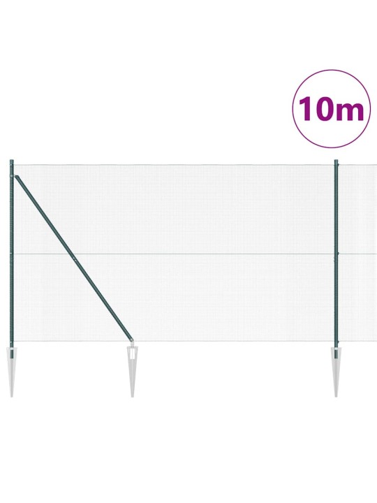 Aed koos postidega roheline 1.5 x 10 m teras