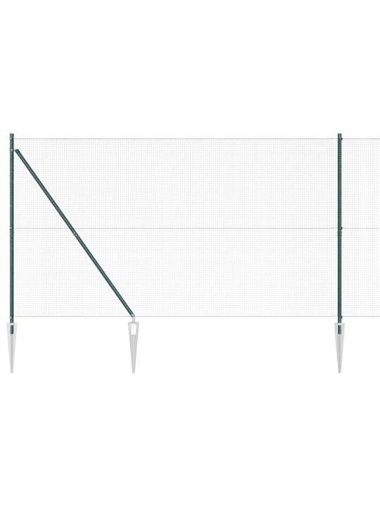 Aed koos postidega roheline 1.5 x 10 m teras