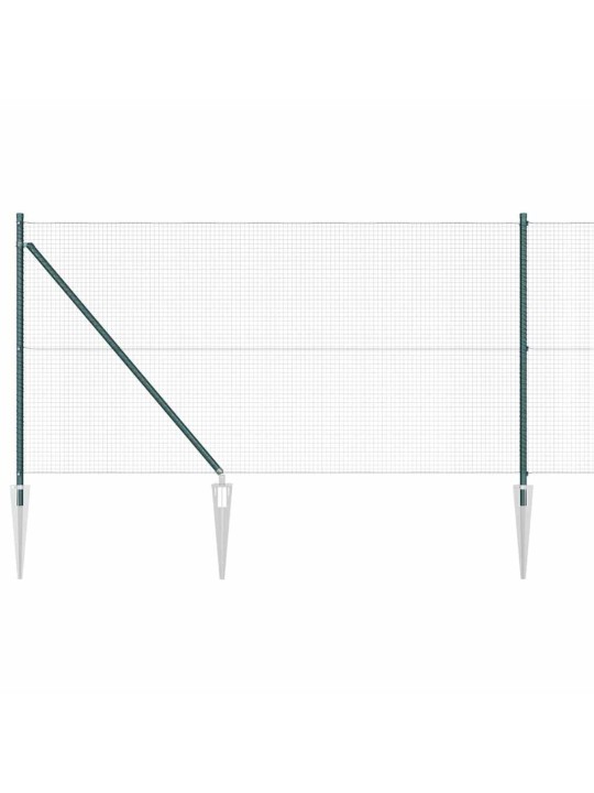 Aed koos postidega roheline 1 x 25 m teras