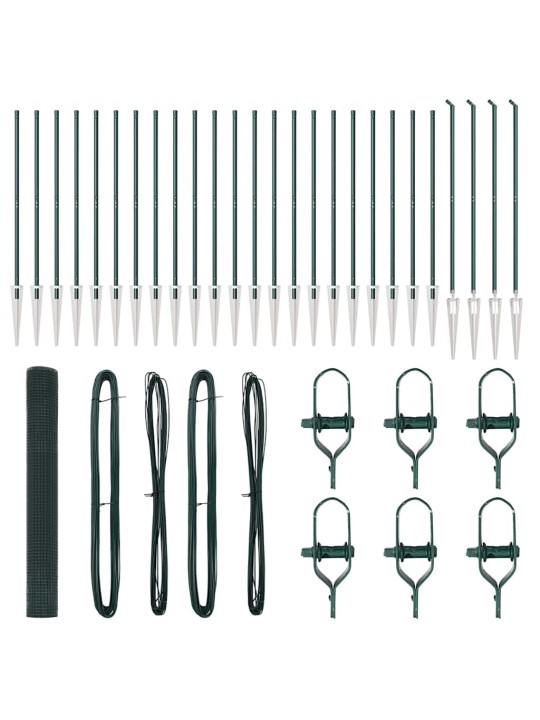 Aed koos postidega roheline 1.2 x 50 m teras