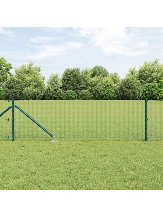 Aed koos postidega roheline 0.4 x 100 m teras