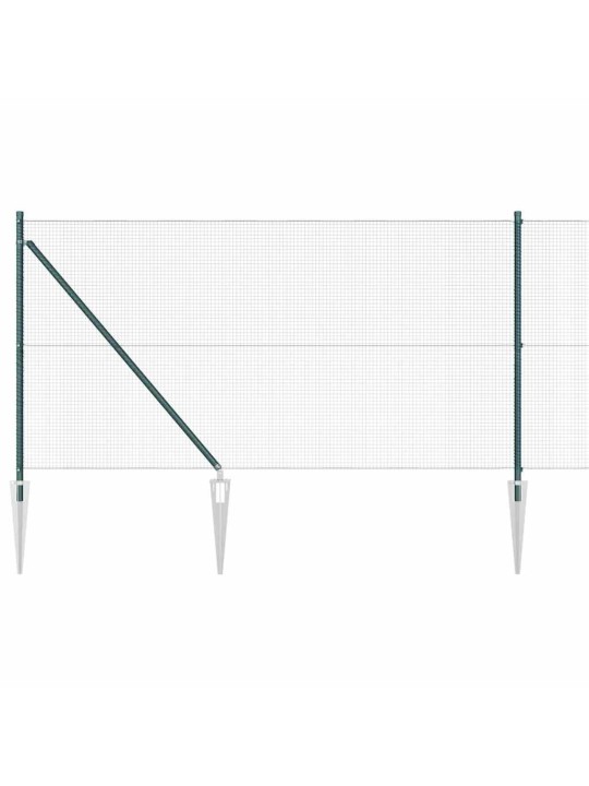 Aed koos postidega roheline 1 x 100 m teras