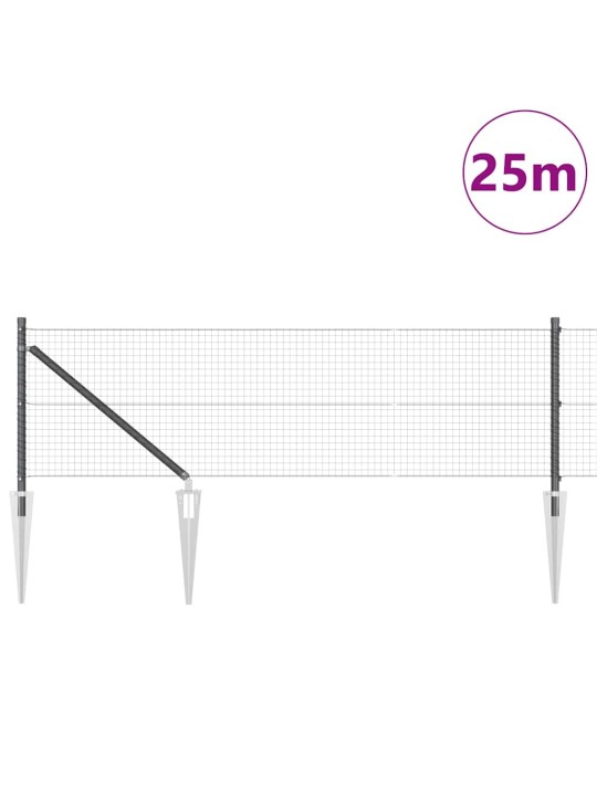 Aed koos postidega hall 0.5 x 25 m teras