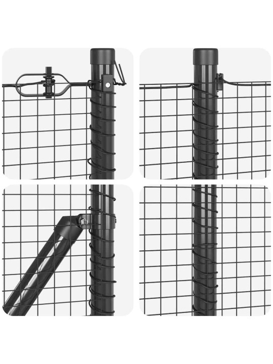 Aed koos postidega hall 0.5 x 50 m teras