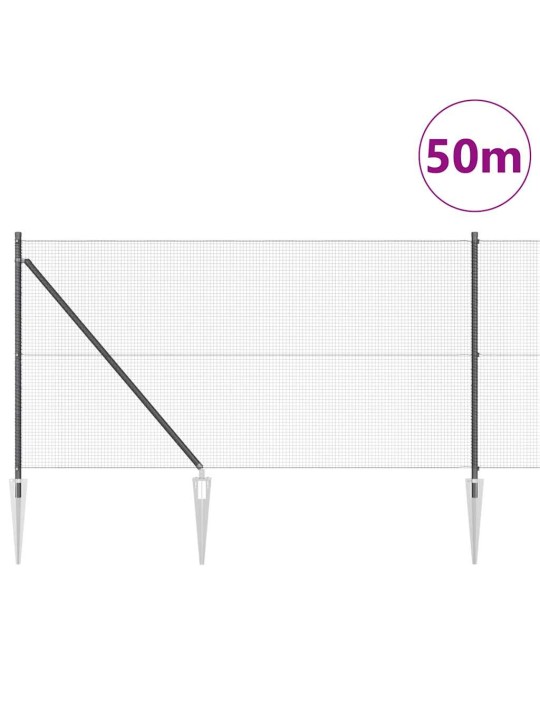 Aed koos postidega hall 1 x 50 m teras