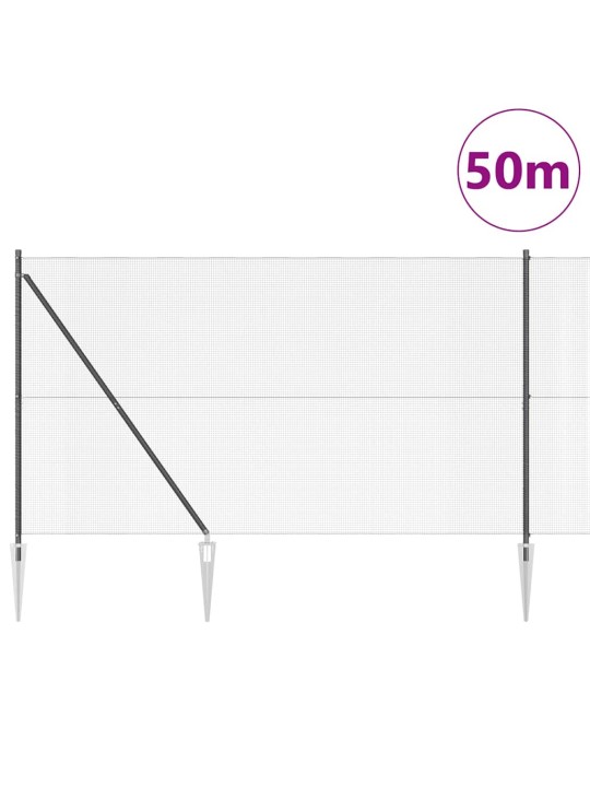 Aed koos postidega hall 1.5 x 50 m teras