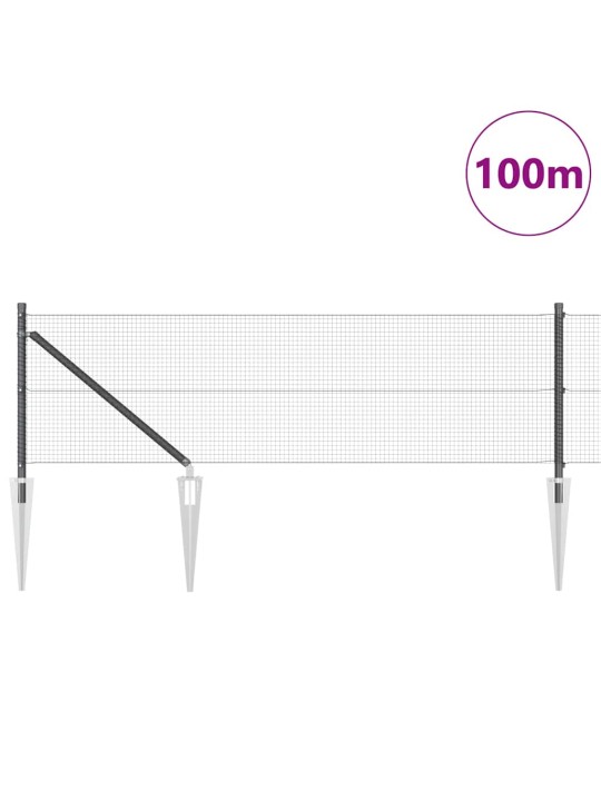 Aed koos postidega hall 0.5 x 100 m teras