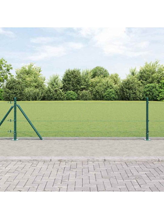 Aed koos postidega roheline 0.4 x 10 m teras