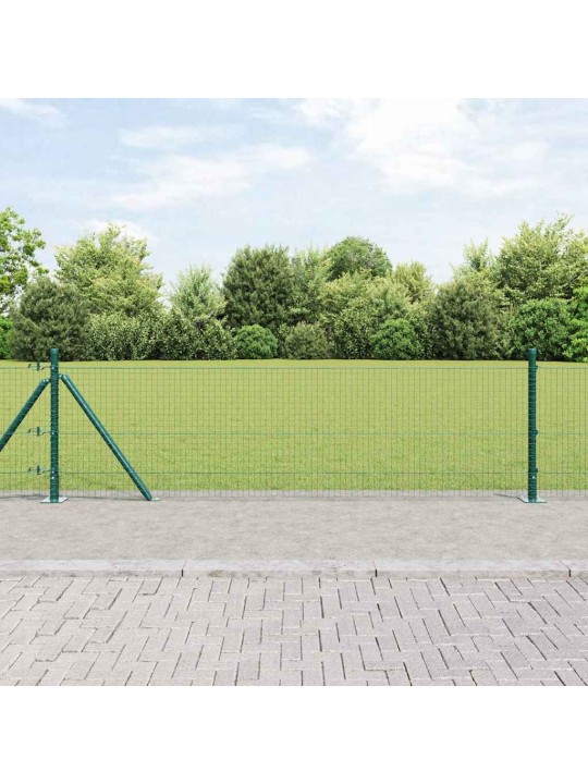 Aed koos postidega roheline 0.4 x 10 m teras