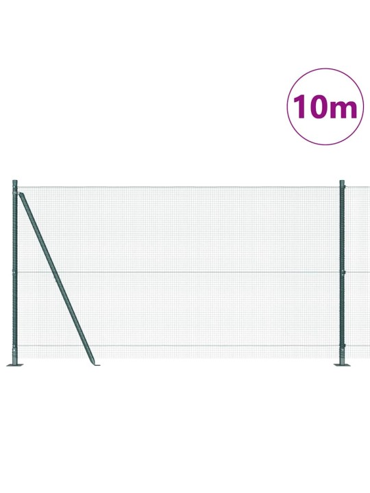 Aed koos postidega roheline 1.2 x 10 m teras