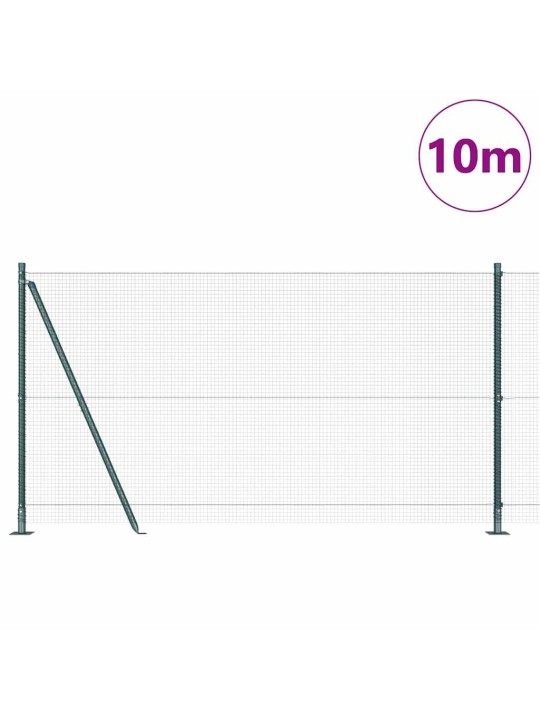 Aed koos postidega roheline 1.2 x 10 m teras