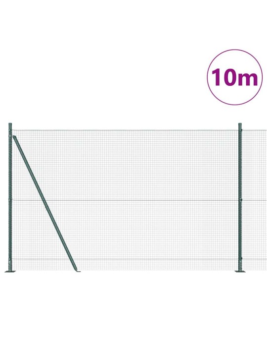 Aed koos postidega roheline 1.4 x 10 m teras