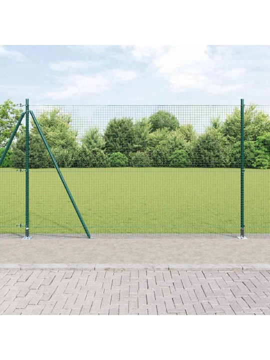 Aed koos postidega roheline 1.4 x 10 m teras