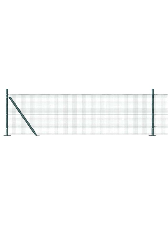 Aed koos postidega roheline 0.4 x 25 m teras