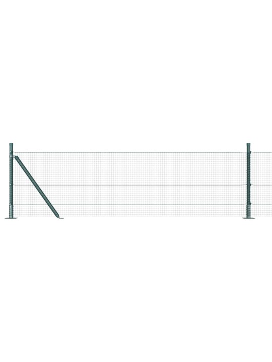 Aed koos postidega roheline 0.4 x 25 m teras