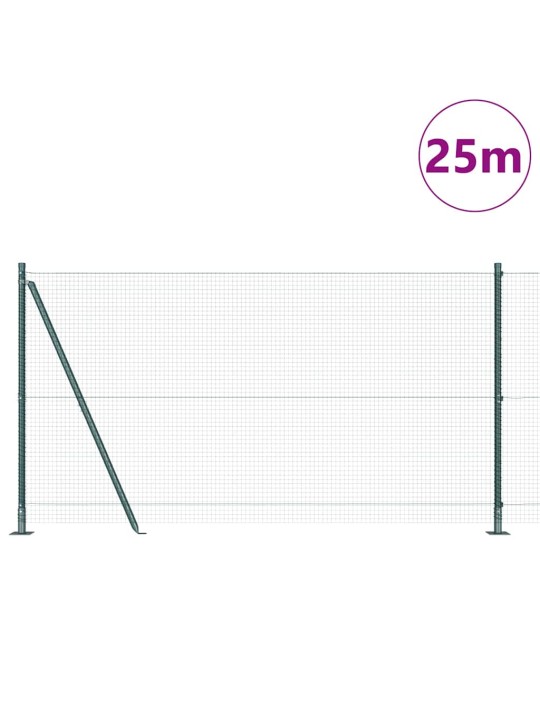 Aed koos postidega roheline 1.2 x 25 m teras