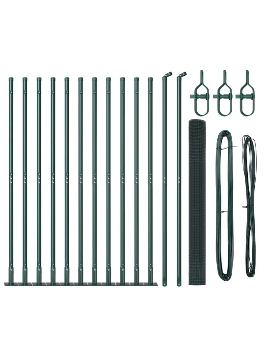 Aed koos postidega roheline 1.4 x 25 m teras