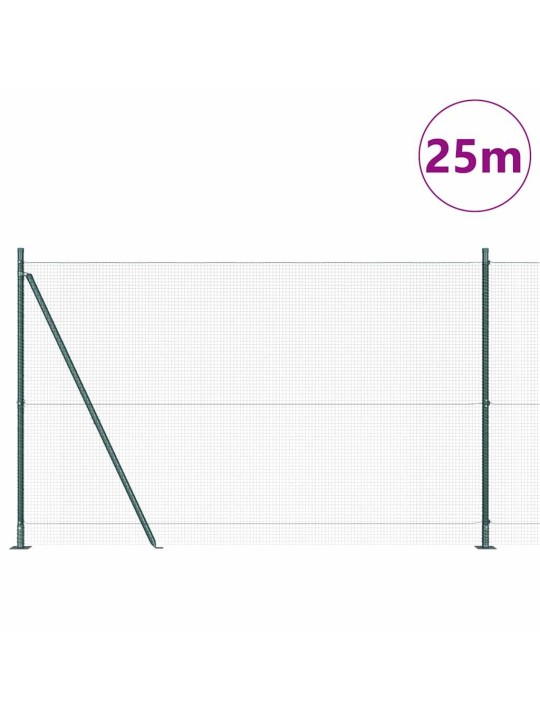Aed koos postidega roheline 1.4 x 25 m teras