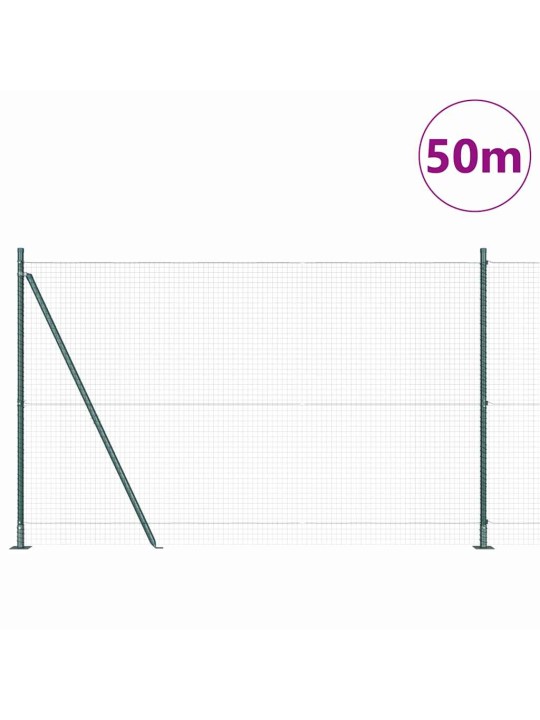 Aed koos postidega roheline 1.4 x 50 m teras