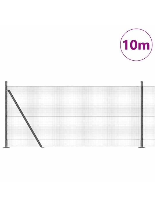 Aed koos postidega hall 0.8 x 10 m teras