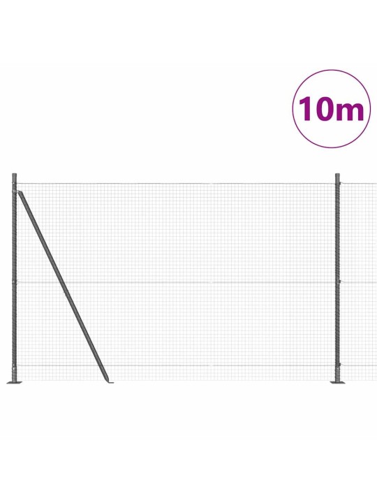 Aed koos postidega hall 1.4 x 10 m teras