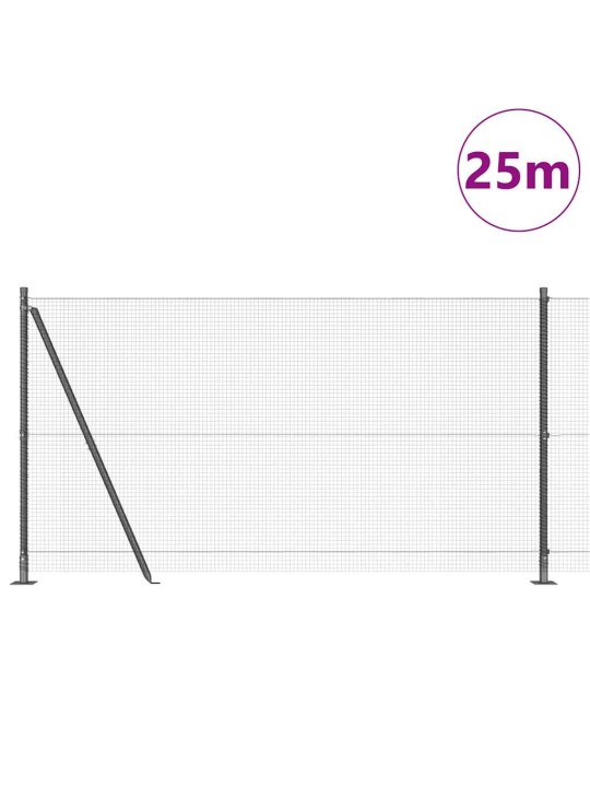Aed koos postidega hall 1.2 x 25 m teras