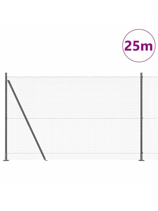 Aed koos postidega hall 1.4 x 25 m teras