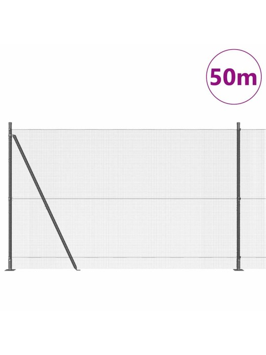 Aed koos postidega hall 1.4 x 50 m teras