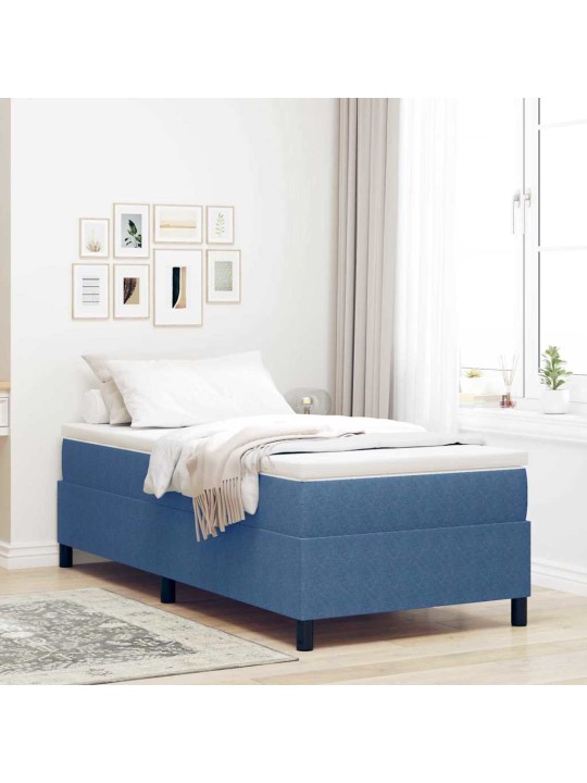 Kontinentaalvoodi sinine 80 x 200 cm kordurori kangas