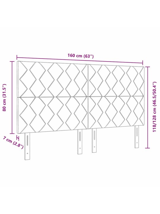Kanga peaplaat geometric peaga manuaalne helehall 160 cm kangas