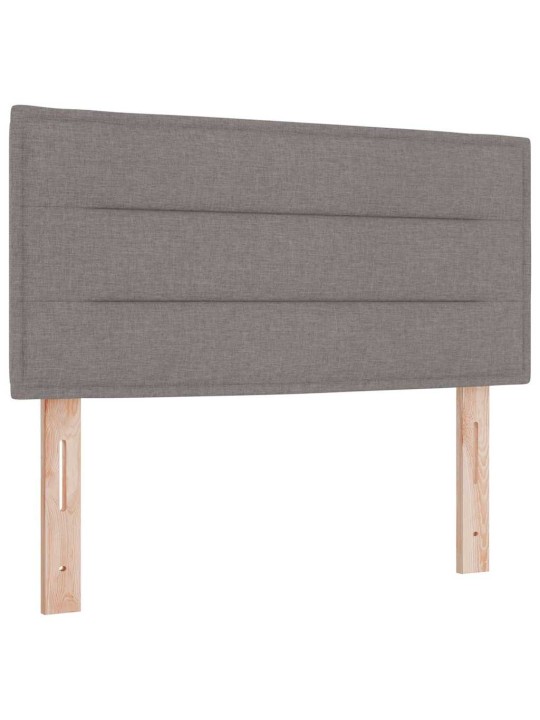 LED tuledega voodipeats pruunikashall 80 cm kangas