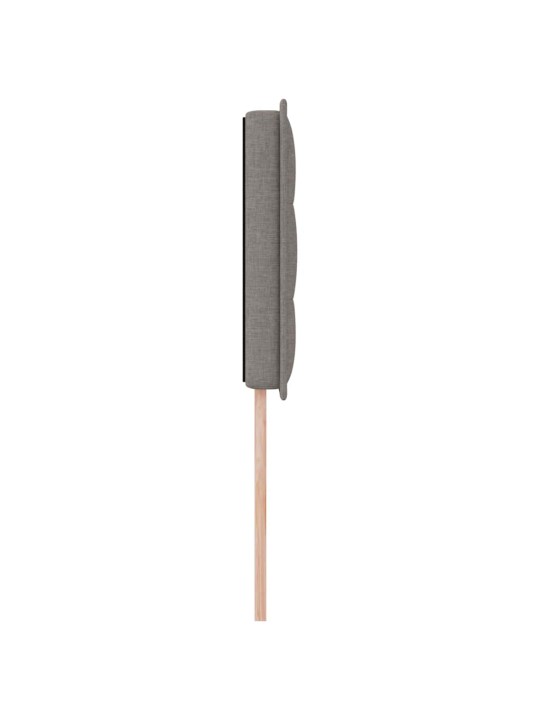 LED tuledega voodipeats pruunikashall 80 cm kangas