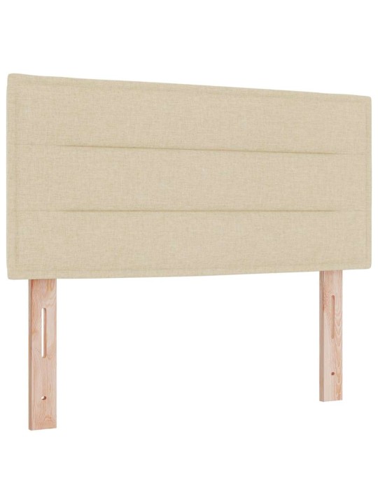 LED tuledega voodipeats kreemjas 80 cm kangas