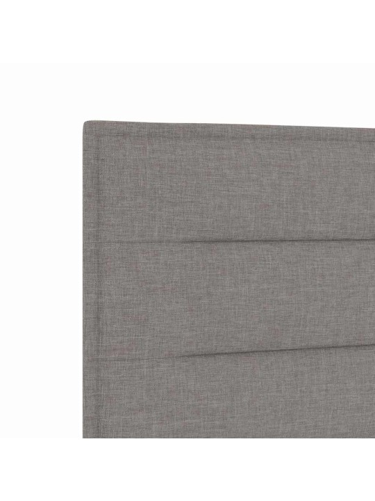 LED tuledega voodipeats pruunikashall 90 cm kangas