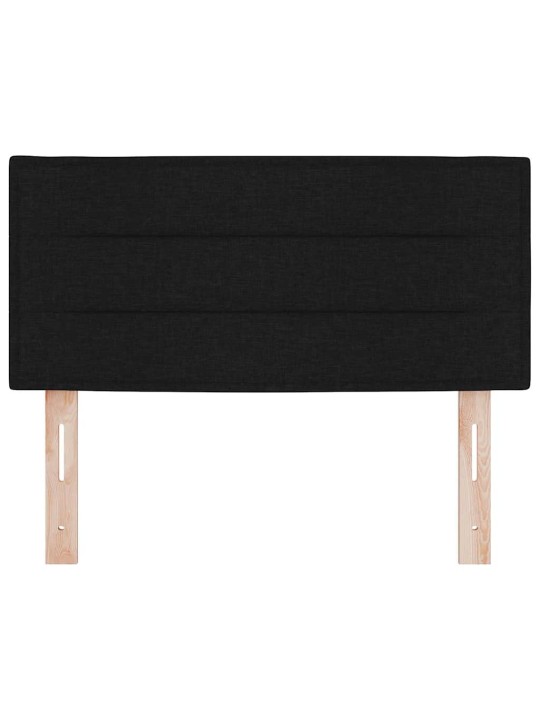 LED tuledega voodipeats must 100 cm kangas