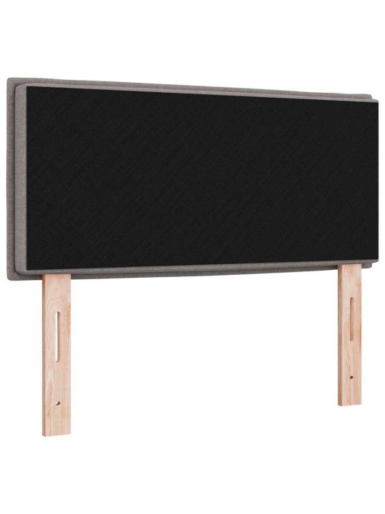 LED tuledega voodipeats pruunikashall 100 cm kangas