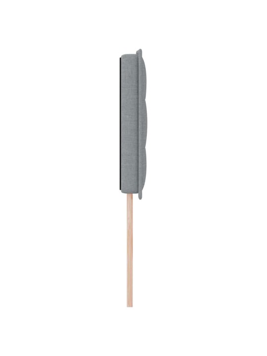 LED tuledega voodipeats helehall 160 cm kangas