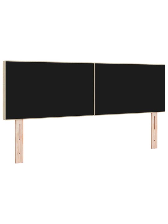 LED tuledega voodipeats hall roheline 144 cm kangas