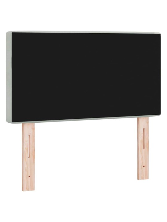 Led peatoed led -ribatuledega argyle peaga helehall 80 cm samet