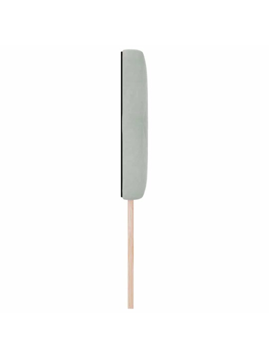 Led peatoed led -ribatuledega argyle peaga helehall 80 cm samet