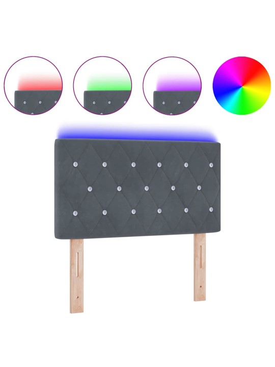 Led peatoed led -ribatuledega argyle peaga tumehall 80 cm samet