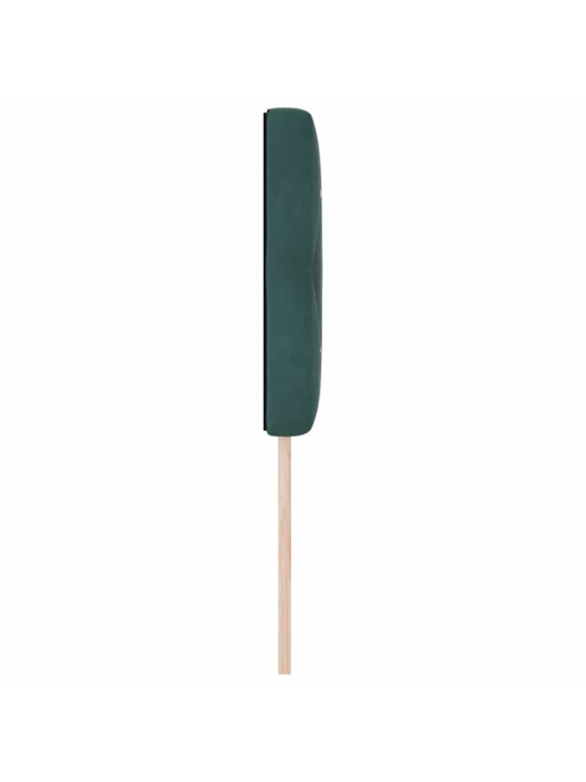 Led peatoed led -ribatuledega argyle tumeroheline 80 cm samet
