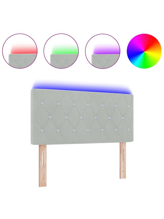 Led peatoed led -ribatuledega argyle peaga helehall 90 cm samet