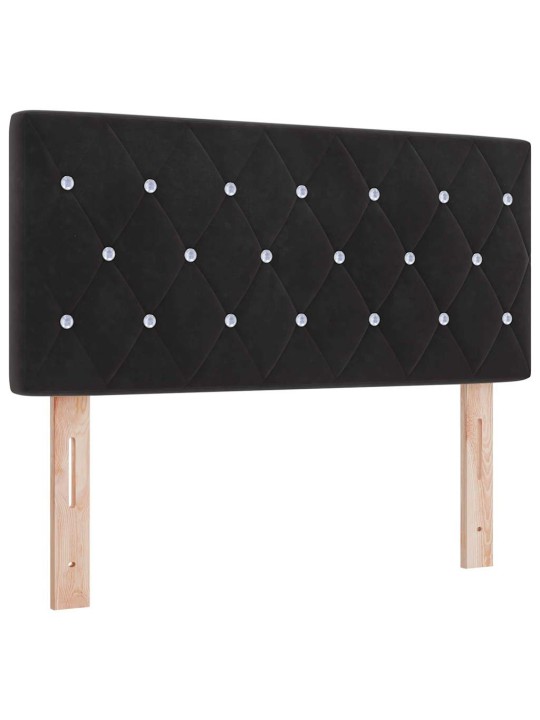 Led peatoed led -ribatuledega argyle peaga must 90 cm samet