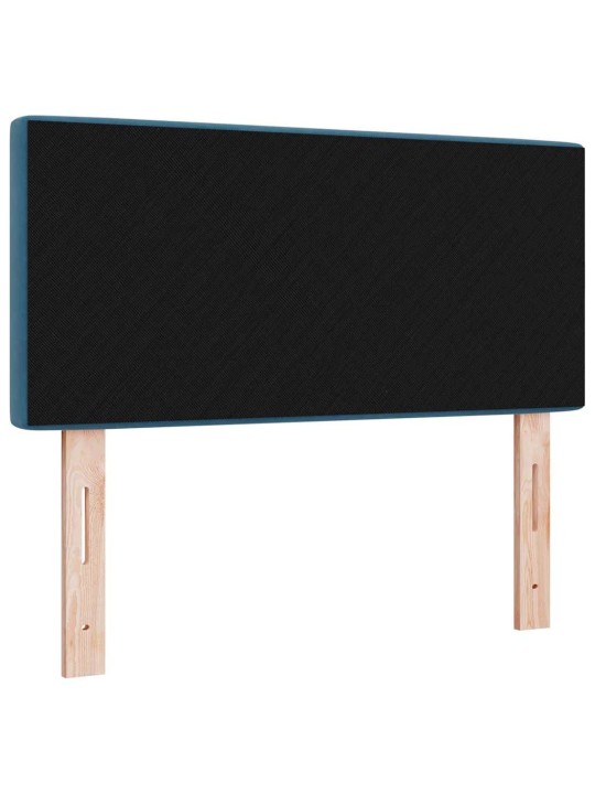Led peatoed led -ribatuledega argyle tumesinine 90 cm samet